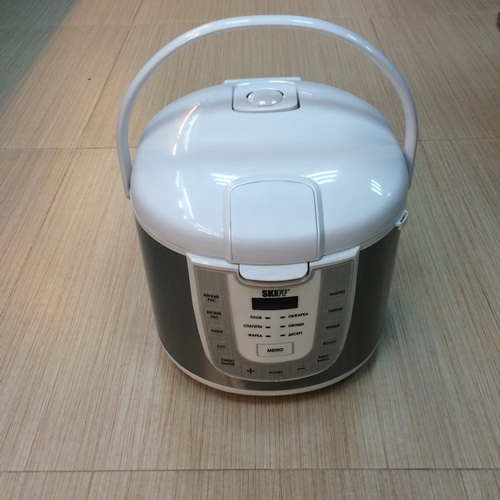 Electric multi cooker, cylinder design with unique control panel