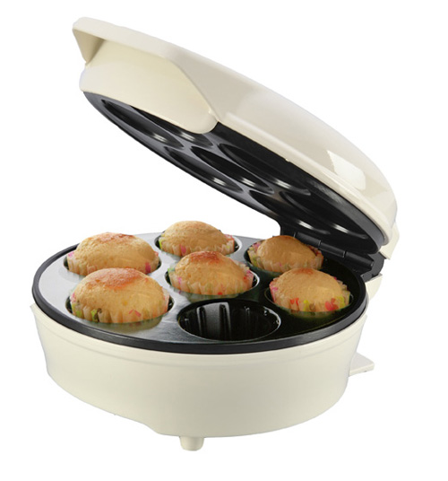 7pcs Cup Cake Maker with Bakelite Housing Die Cast Alumnium Plate for Family Usage