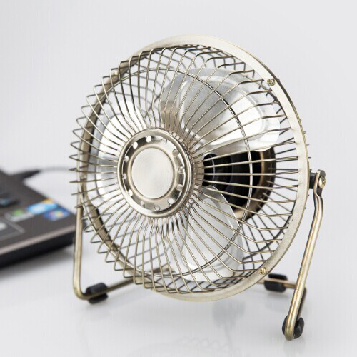 6 Inch USB Copper Plated Table Fan,Brushless Copper Motor Ventilador