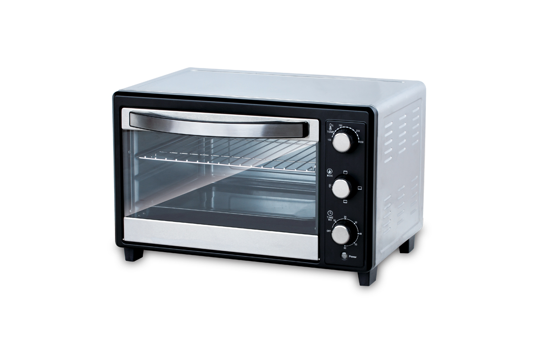 30L capacity Electric Oven with accurate temperature and attractive design, pass CB, CE, ETL, RoHS, LFGB approved