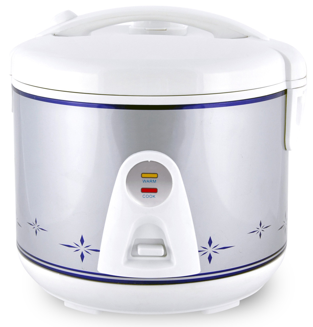 Silver housing deluxe rice cooker