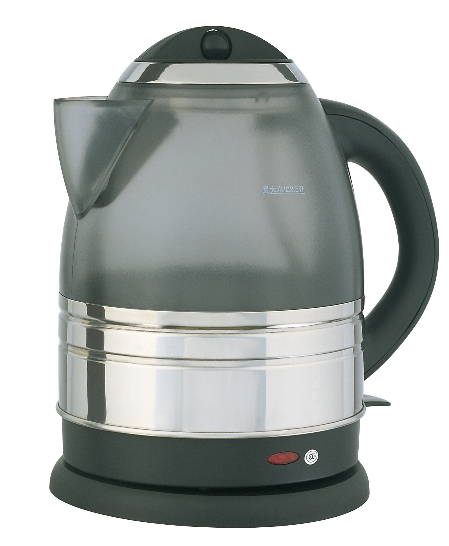 Stainless steel electric kettle 220V~2000W,120V~1500W