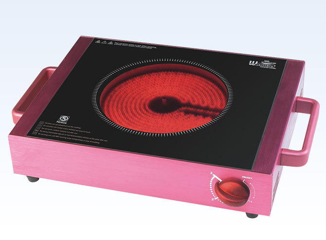 Infrared Cooker  With Alumina Alloy Housing