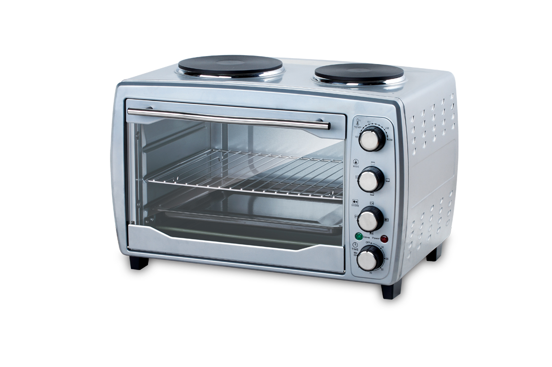 36L large capacity Electric Oven with accurate temperature and attractive design, pass CB, CE, ETL, RoHS, LFGB approved