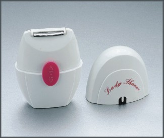 White female body shaver, epilator, 2 AA battery opearted, beautiful gift, promotion gift