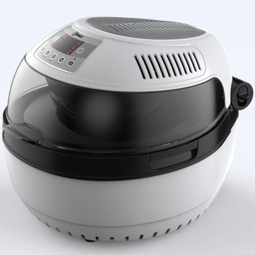 With oil air fryer 10L 360 rolling turbo air fryer with CB,CE,GS