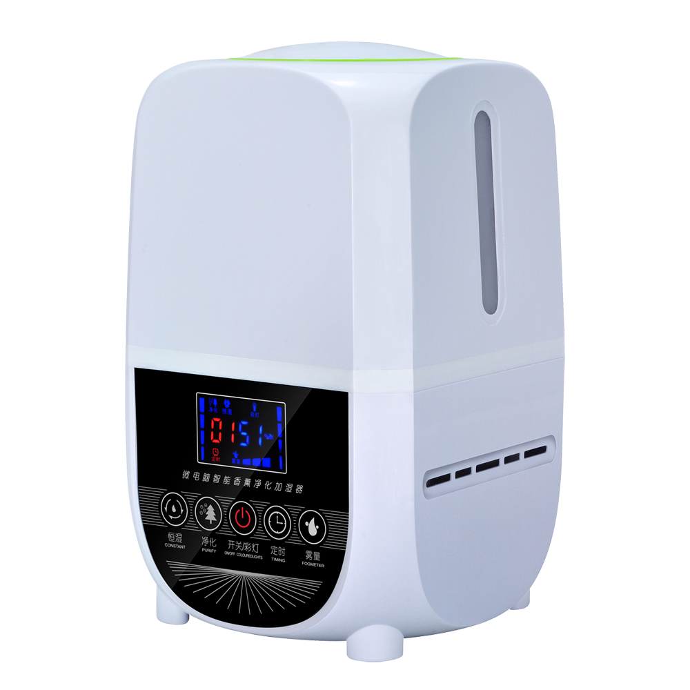 Home appliance LCD display electric portable humidifier with high quality