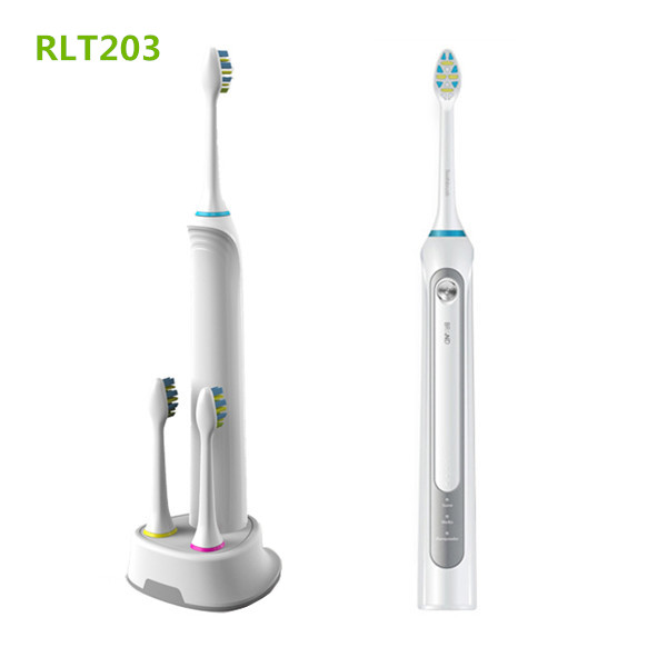 Dental Care Waterproof RLT203 China Factory Soft Bristle Massage Adult vibration Dentist Oral Hygiene Toothbrush