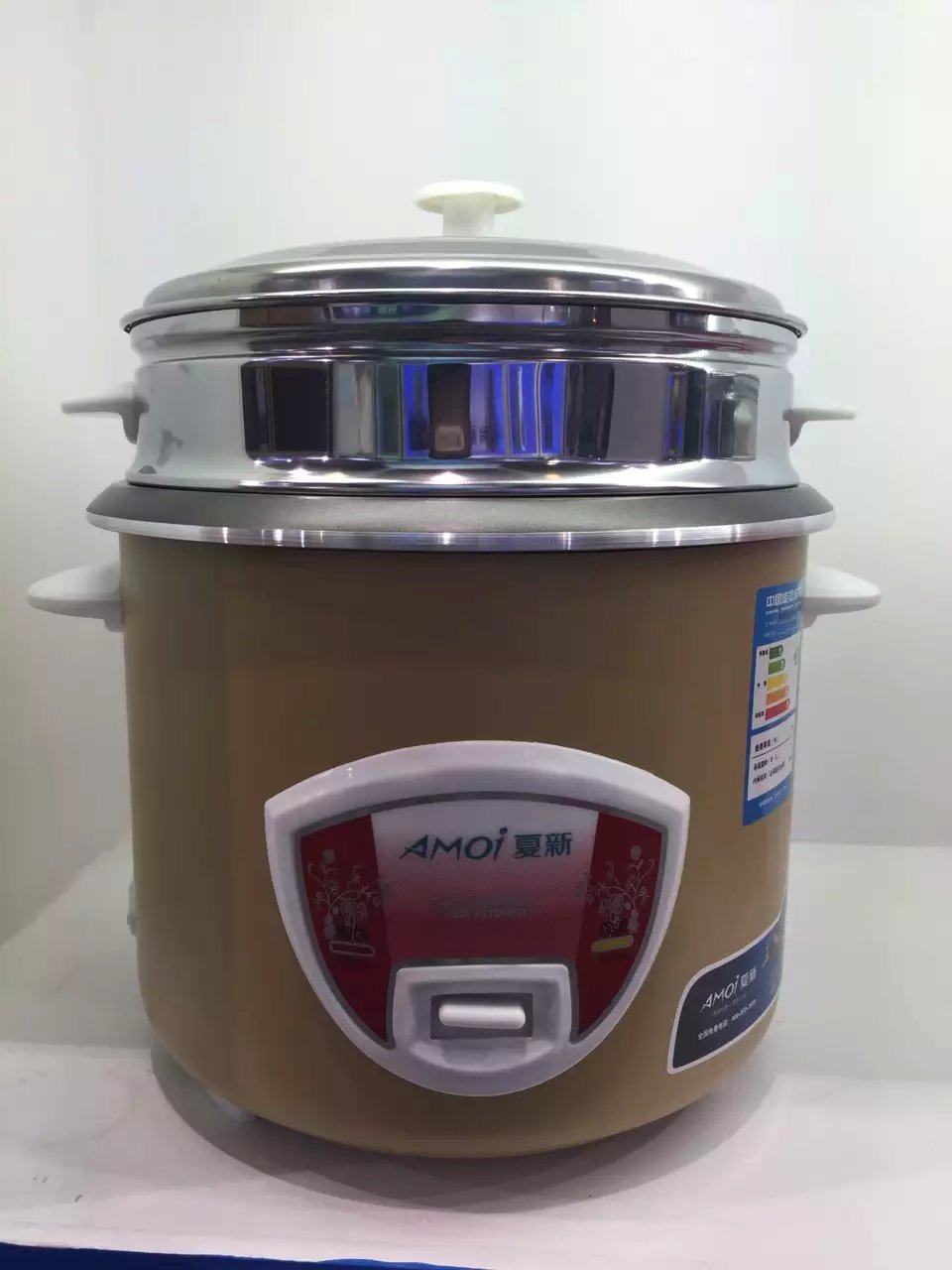 Electric cooker with multiple safety design