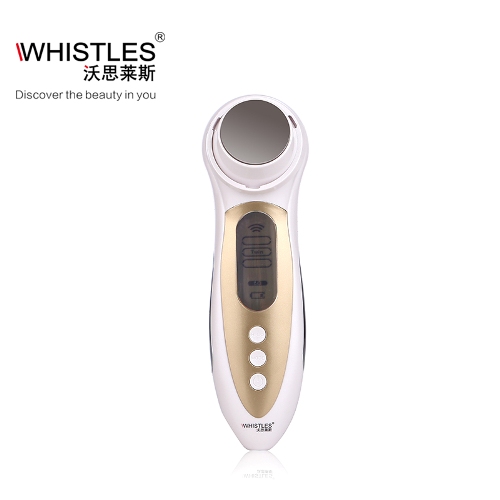 Whistles Ultrasonic ion detector, features:  Integrated with ultrasound, positive and negative ions and micro