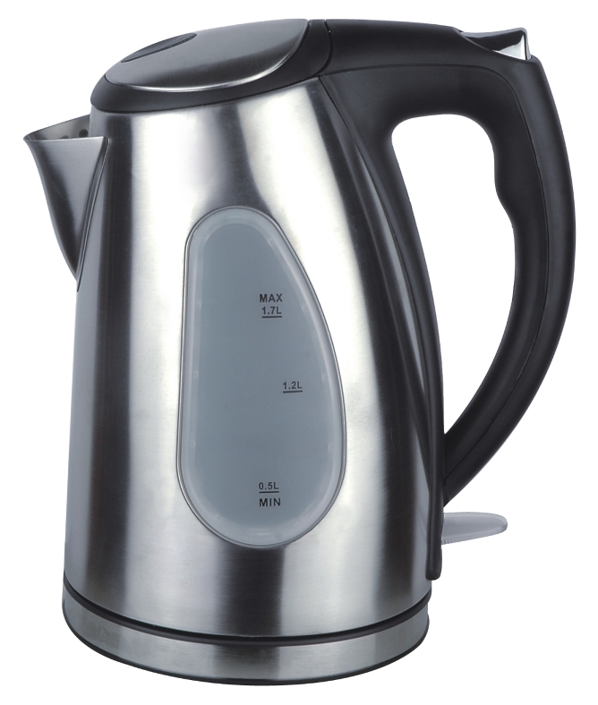 1.7L SUS cordless kettle with water window