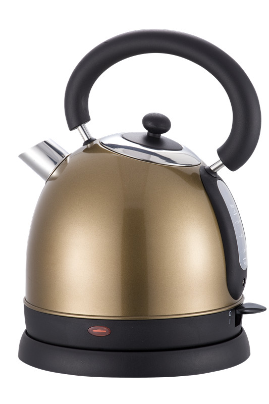 Stainless Steel Electric Cordless Dome Kettle 
