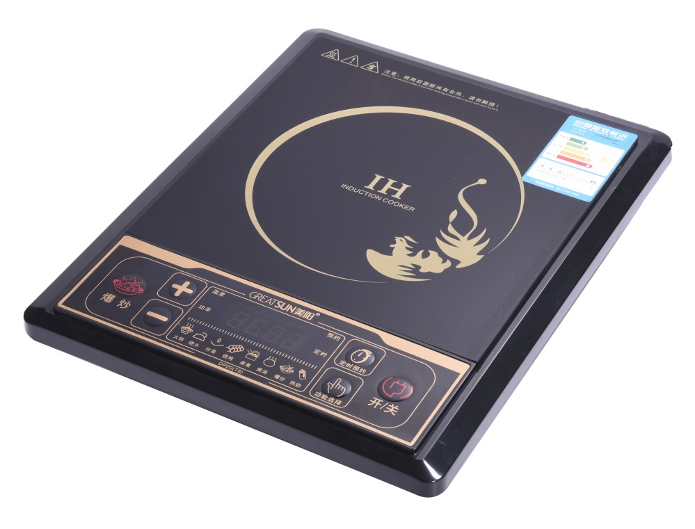 Push button 4 digtial display induction cooker