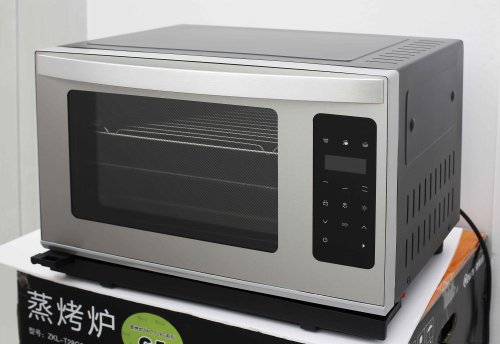Stainess steel steam oven, with Steam, Grill, Defrost, Keep warm, Sterilization