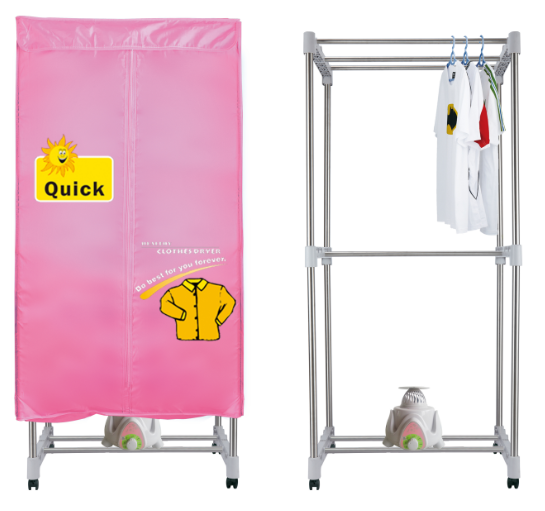 Square Fabric Outer 15kgs Loading Capacity Waterproof Clothes Dryer