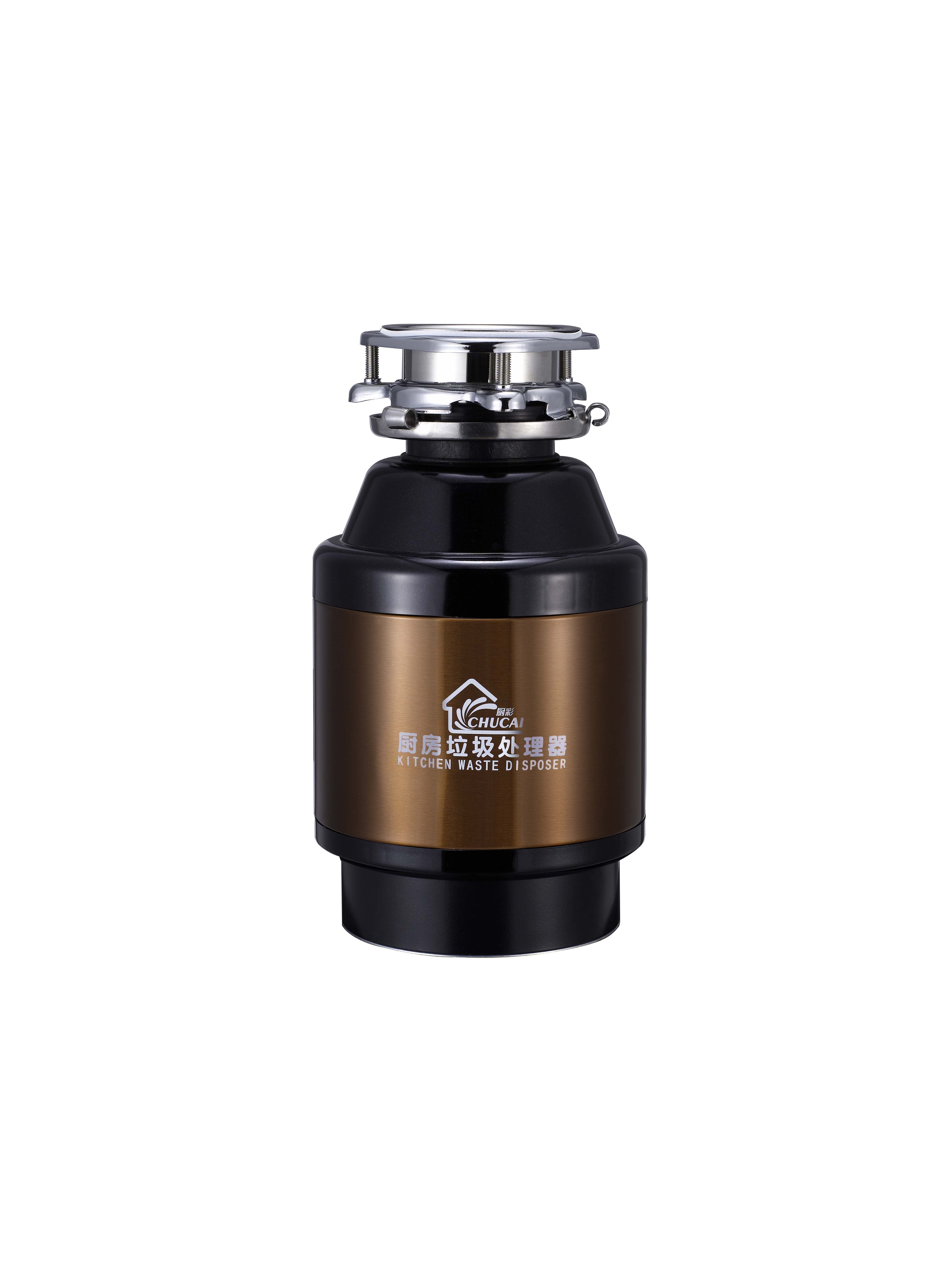 Food waste disposer with easy to install, waterproof and safer