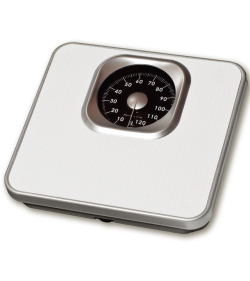Bathroom Scale With Max Capacity 130kg