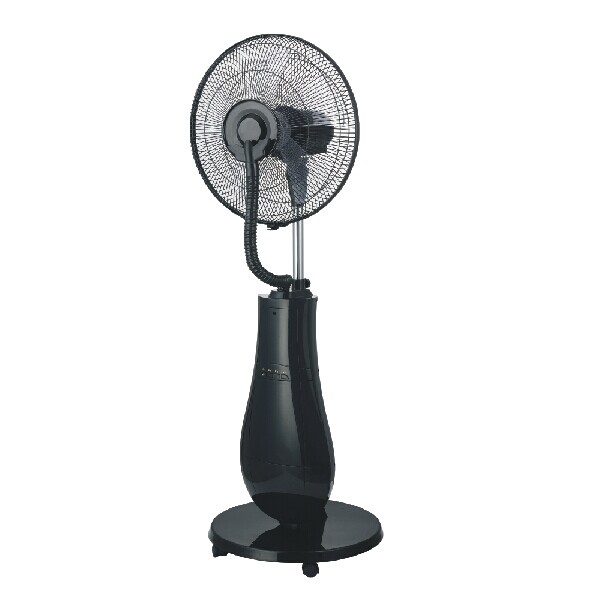 MIST FAN with remote controller , 100W, tilt angel adjusted, 1500ml water tank, 15 hours timer