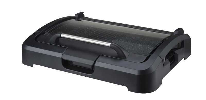 Detachable & Dishwash Safety Health Grill with Handle for easy carrying and Big Cooking Plate