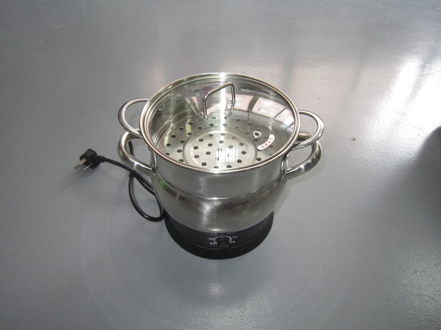 1L pot of Double Layer Stainless Steel Steam Pot