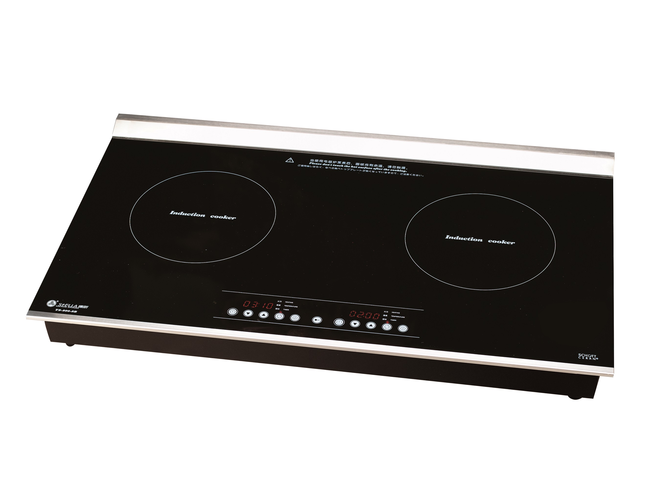 Induction Cooker - Igbt Made In Siemens,Induction Cooker (Bottom Exhaust) - ,3400w,Digital Frequency Conversional Micro-Co. System,Built In Adn Free-Standing Induction Cooker