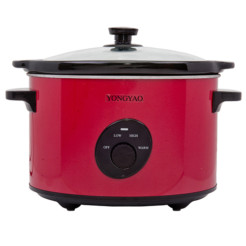 Oval shape mutifunction electric cooker with ceramic pot and colorful housing