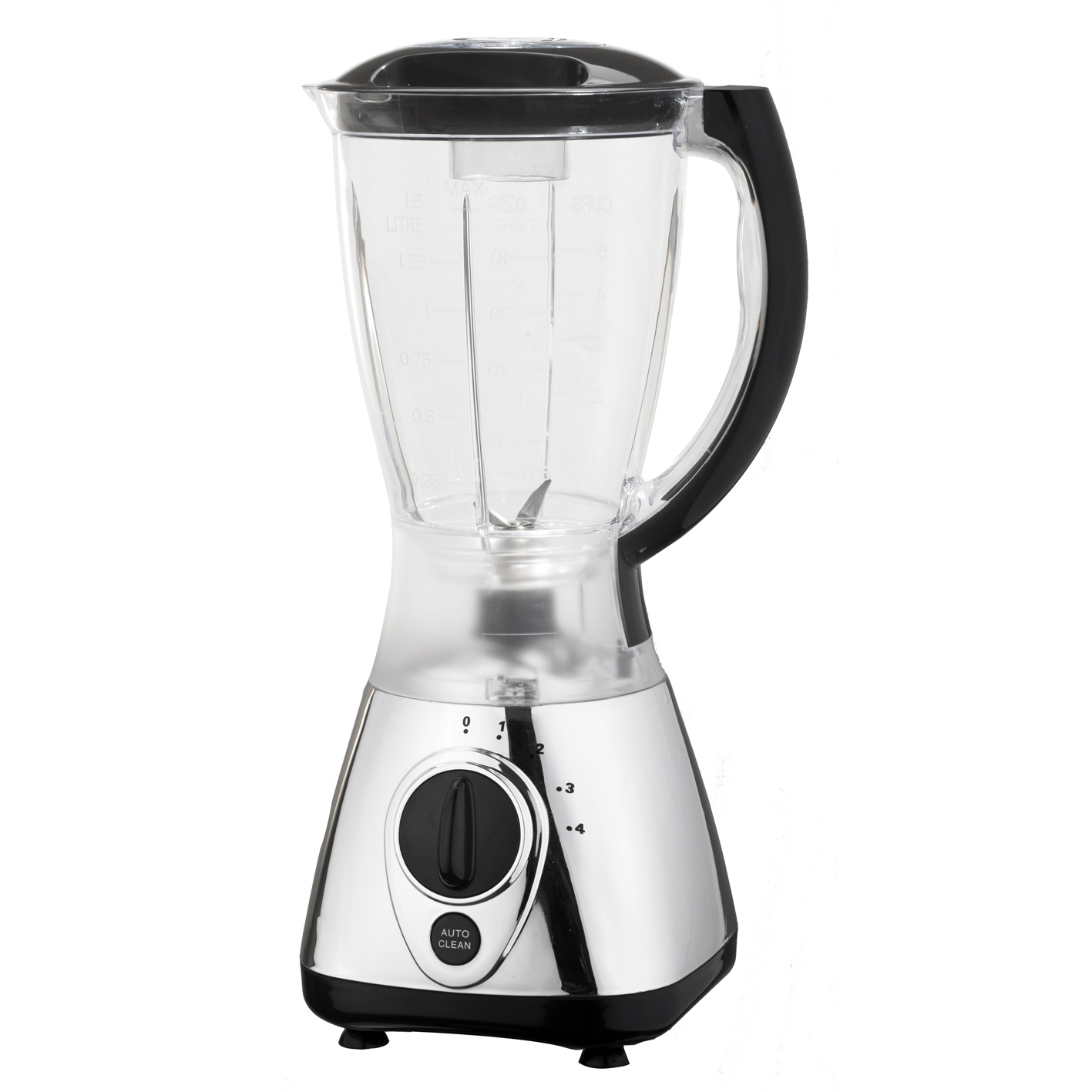 Table blender with 4 speeds with pulse feature