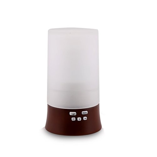Mp3 music wooden 130ml aroma humidifier