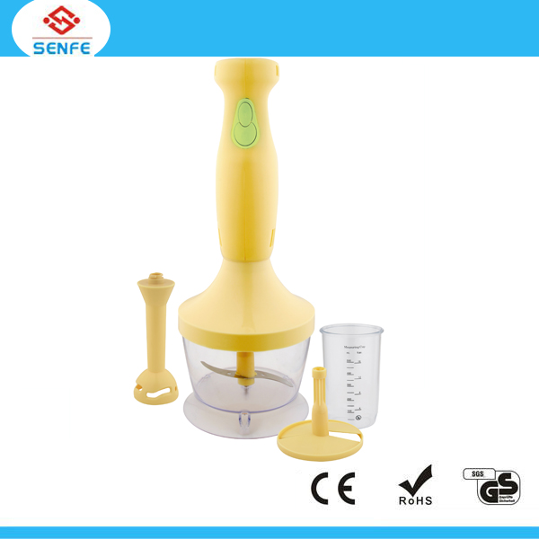 2 in 1 Hand blender  ( stainless steel stick and plastic stick ) 
