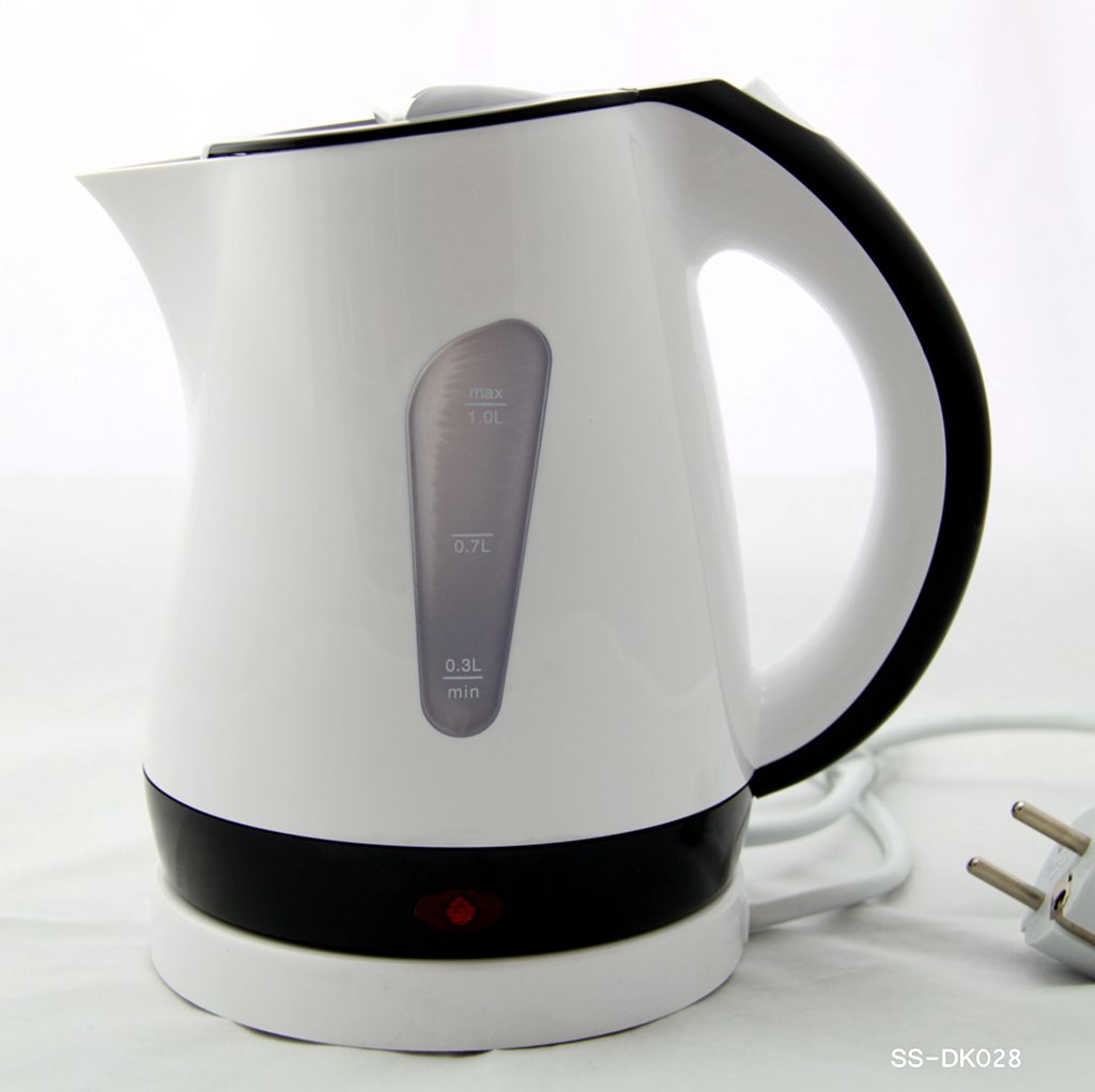 Electric Kettle, 1L Capacity,Mini Size, PP Housing Kettle, Full Certifications