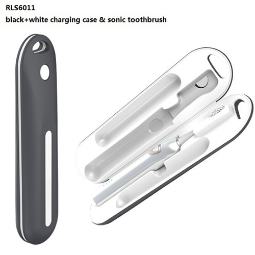RLS6011 Promotion Price Electrical portable Electric Battery Operated Sonic Rechargeable Head Travel Charger Electronic Toothbrush