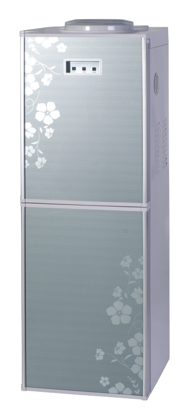 Glass Type Water Dispenser with Cabinet or with Refrigerator Standing Hot and Cold