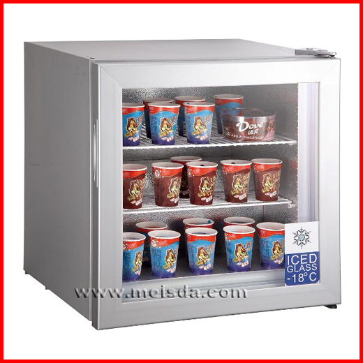 display freezer, ice cream freezer