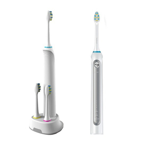 Electric Vibrating RLT204 Many Colors Battery Operated Sonic Rechargeable Head Adult Vibration Sonic Toothbrush 