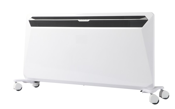 Electrical convector heater, with mechanical control and electrical control