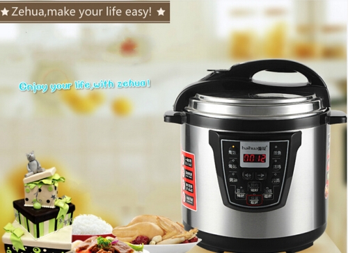 multifunction electric pressure cooker ,drum rice cooker with non stick pot electric pressure cooker 5L,6L,8L
