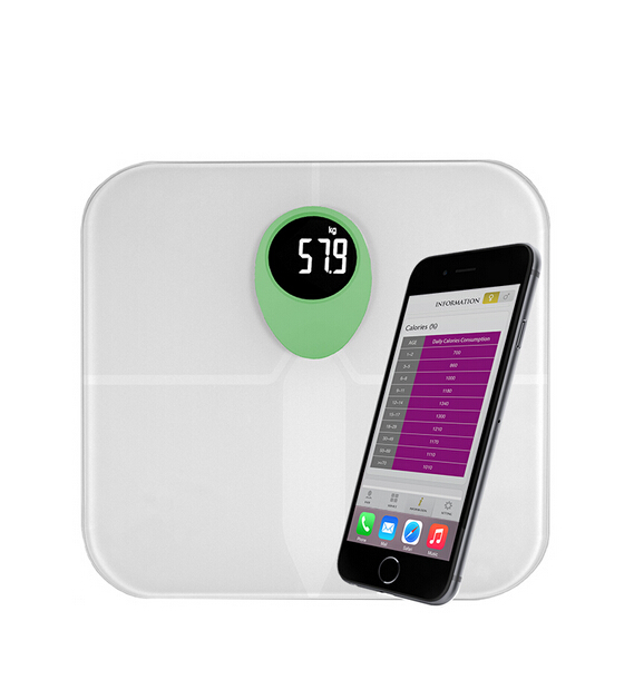 NEW Product ITO Film Coating Bluetooth Body Fat Weight Scale For iPhone