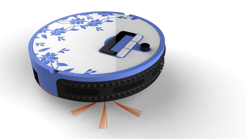 Auto Charging Robot Vacuum Cleaner with Acrylic Hard Surface