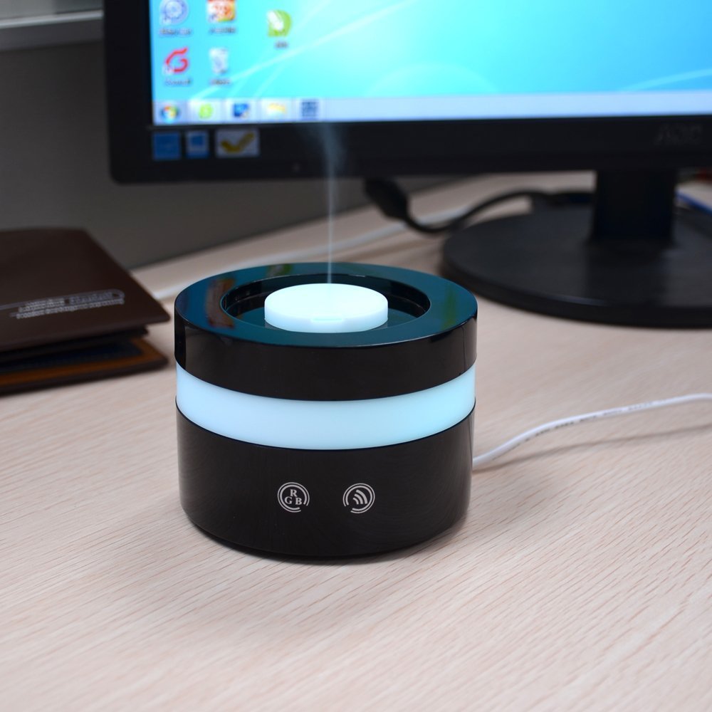 100ML Essential Oil Ultrasonic Aroma Diffuser, powered by USB port or adapter