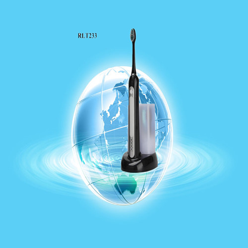 RLT233 New Products Multicolor Creative Waterproof FCC UV Sanitizer Electronic Best Value Electric Toothbrush