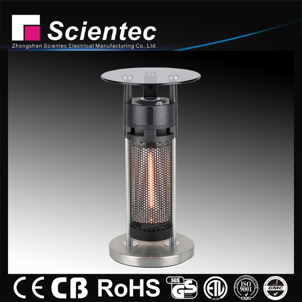 Scientec 1200W Tempered Glass Table Heater China Manufacture