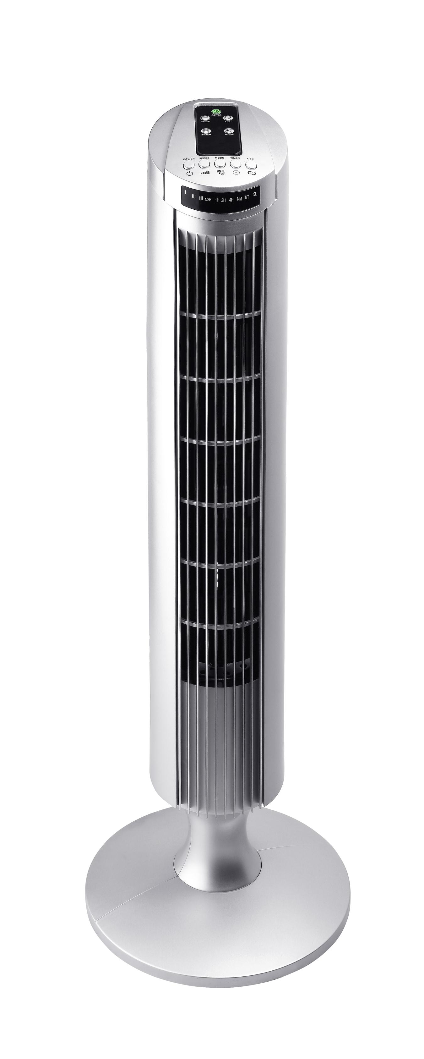 33 inch Turbo Tower Fan，Electron tower fan，Remote control tower fan