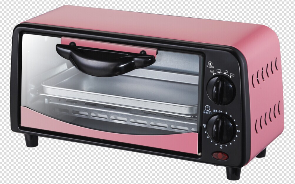 6L Toast Oven Oven with Accurate Temperature,Black/White Housing,Basic function