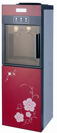 Glass Type Water Dispenser with Cabinet or with Refrigerator Standing Hot and Cold