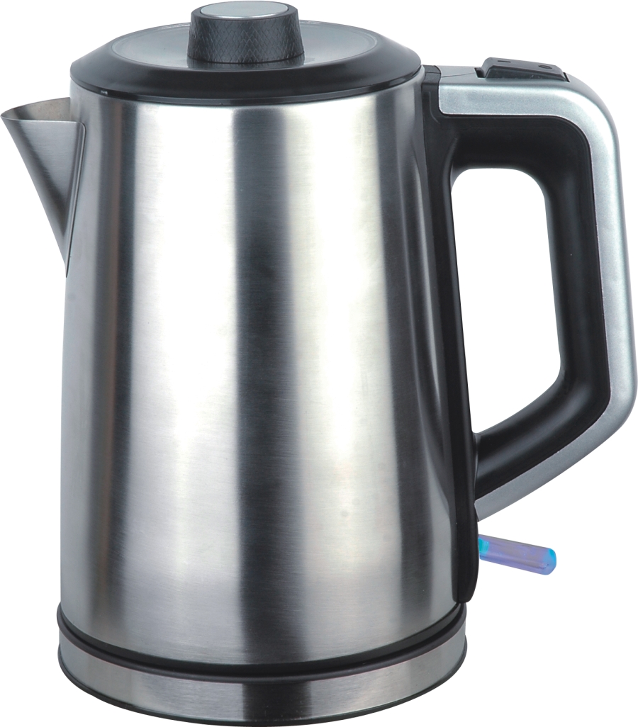 1.7l Big opening SUS kettle with removable lid cover