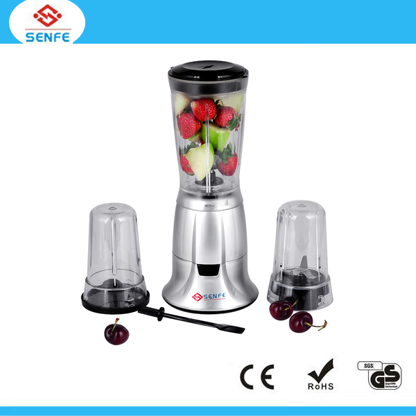 powerful mini blender with 0.4L and 0.25L jar