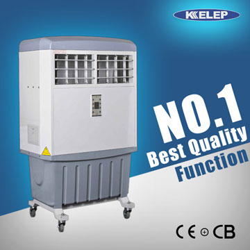 Portable 8000m3/h centrifugal fan 60L large capacity evaporative air cooler
