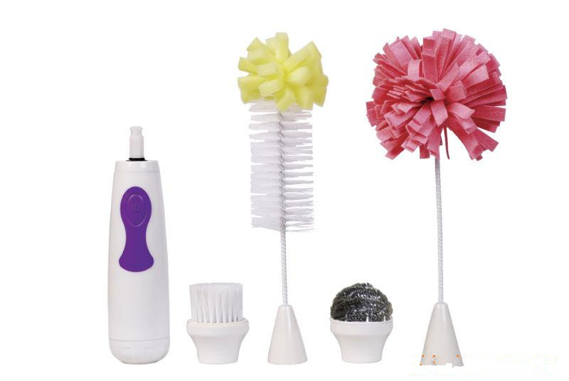 electrical cleaning brush, battery operated cleaning brush