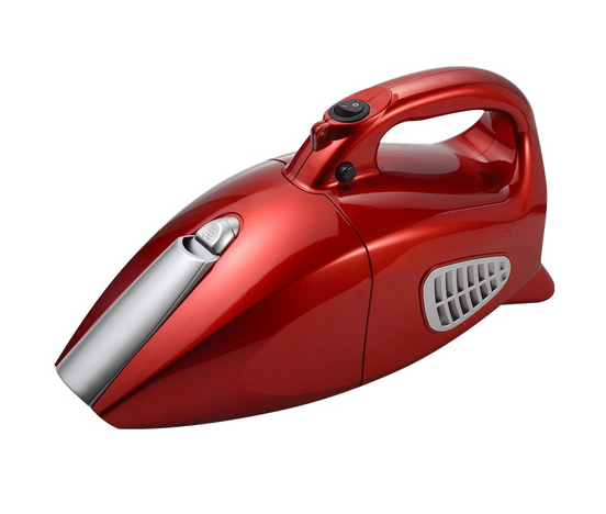 new red beautiful handheld vacuum cleaner