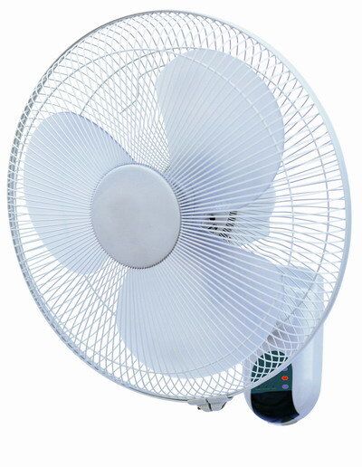 40cm Wall Fan with Remote, Firm Blades, Powerful, A Grade Brand New Plastic